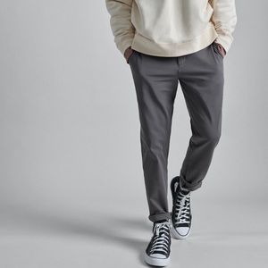 NWT Everlane The Slim Fit Performance Chino Uniform Slate Grey Cotton Size 29x28